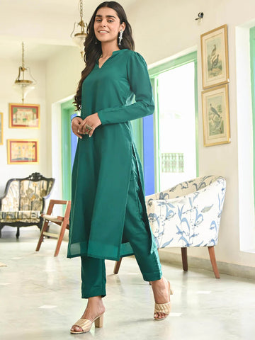 Turquoise Green Co-ord set